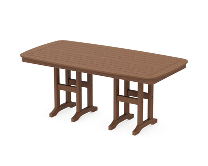 POLYWOOD® Nautical 37" x 72" Dining Table in Teak
