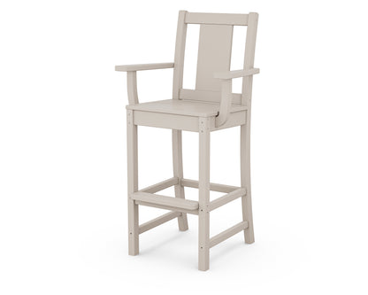 POLYWOOD® Prairie Bar Arm Chair in Sand