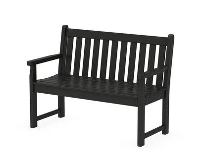 POLYWOOD® Traditional Garden 48" Bench in Black