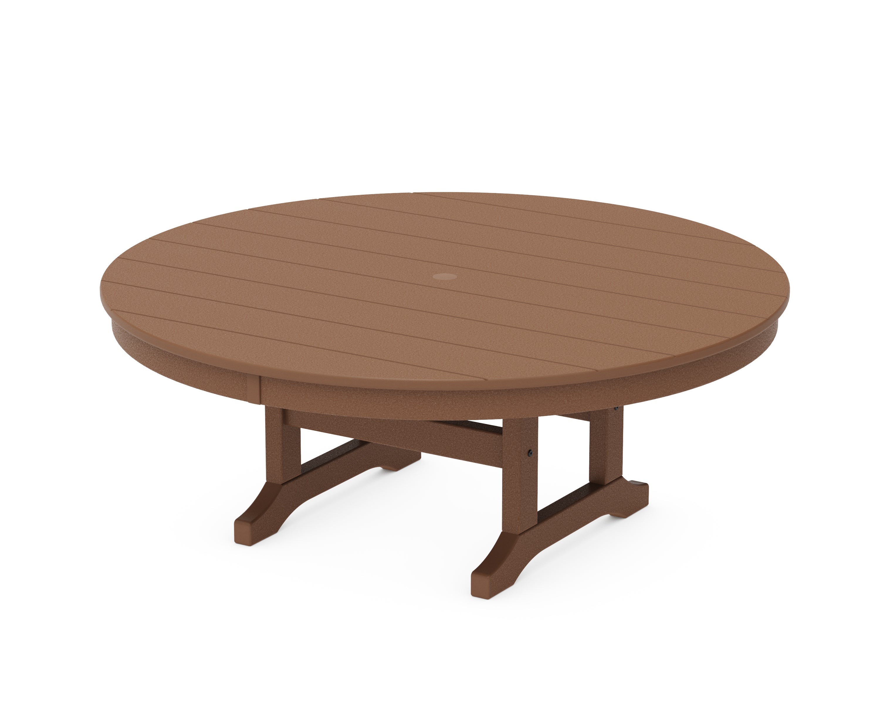 POLYWOOD® Round 48" Conversation Table in Teak