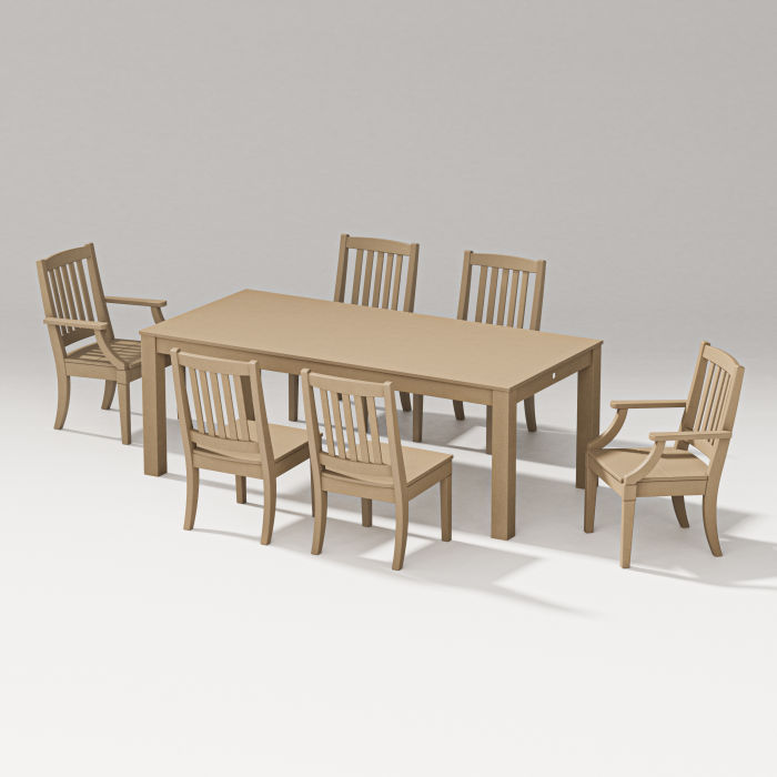 Estate 7-piece Parsons Table Dining Set