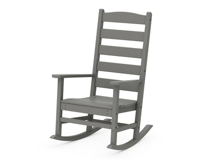 POLYWOOD® Shaker Porch Rocking Chair in Slate Grey
