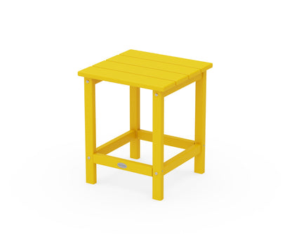 POLYWOOD® Long Island 18" Side Table in Lemon