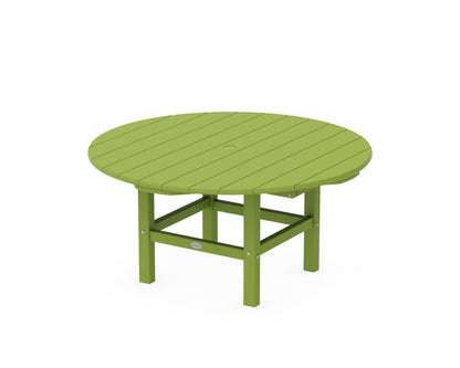 POLYWOOD® Round 37" Conversation Table in Lime