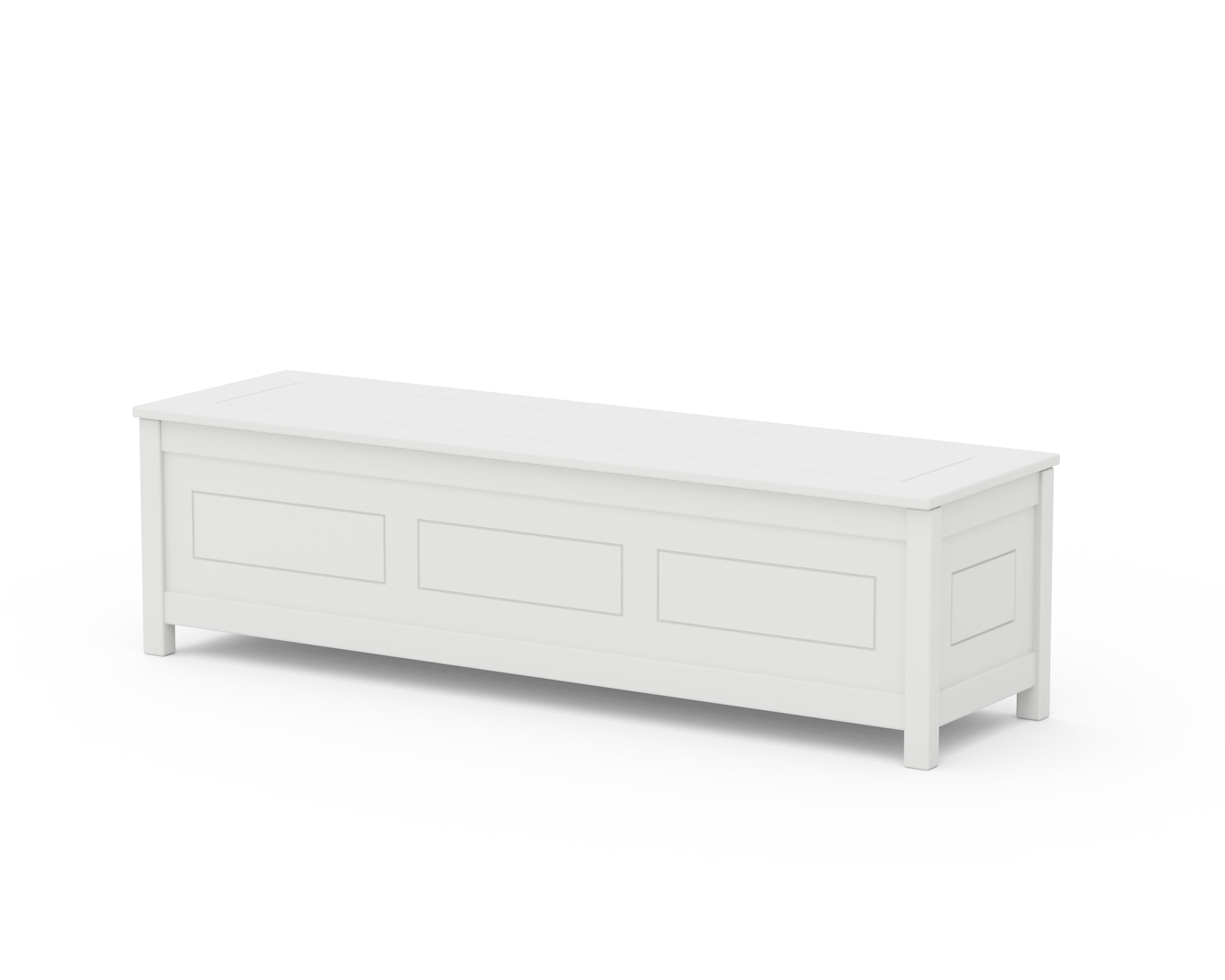 Country Living Country Living 60" Storage Bench in White
