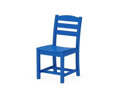 POLYWOOD® La Casa Café Dining Side Chair in Pacific Blue
