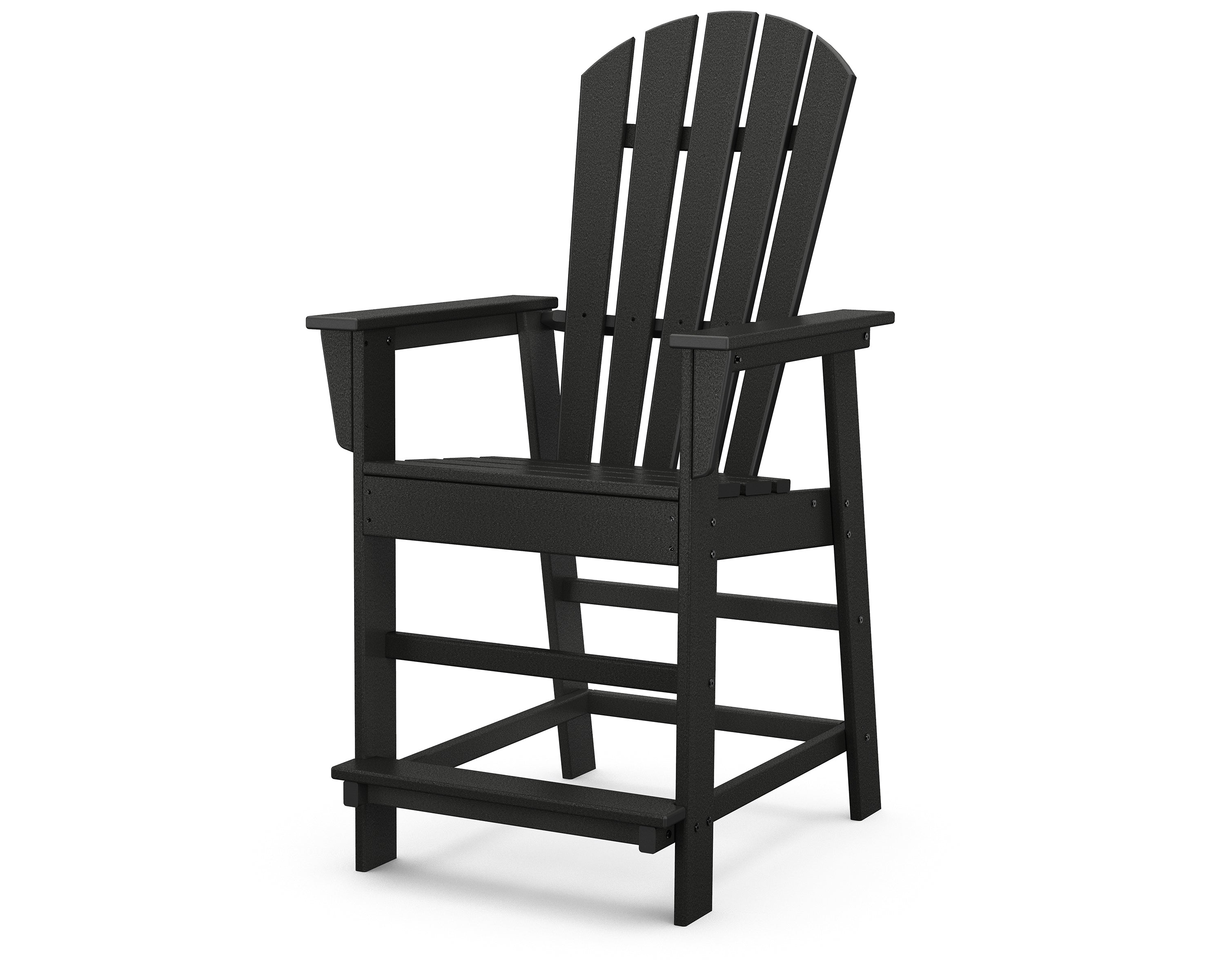 POLYWOOD® South Beach Counter Chair in Black