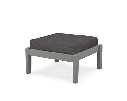 Unbranded Deep Seating Ottoman in Slate Grey / Ash Charcoal