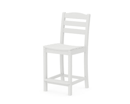 POLYWOOD® La Casa Café Counter Side Chair in White