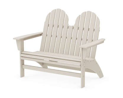 POLYWOOD® Vineyard 48" Adirondack Bench in Sand