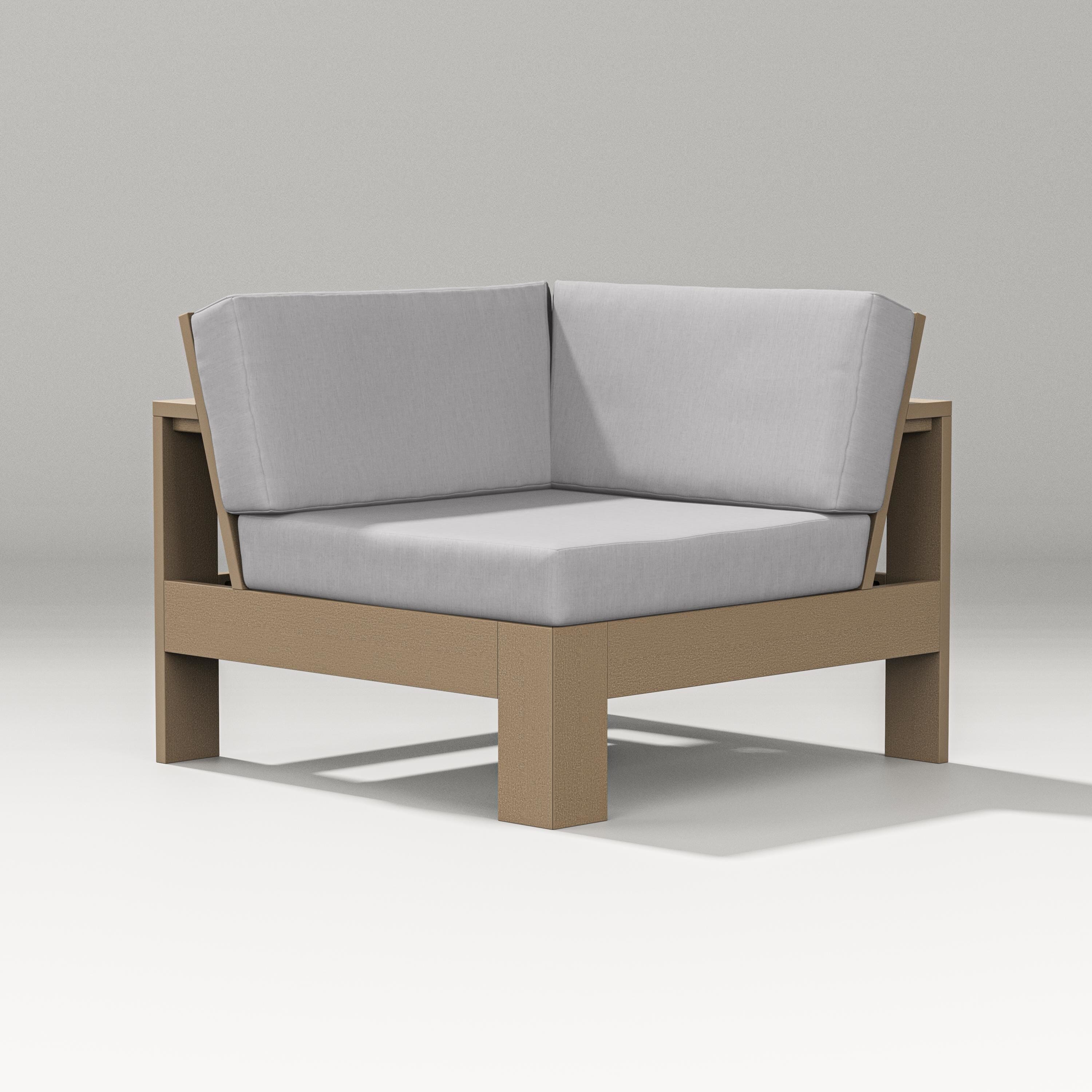 PW Designer Series Latitude Modular Corner Chair in Vintage Sahara / Granite
