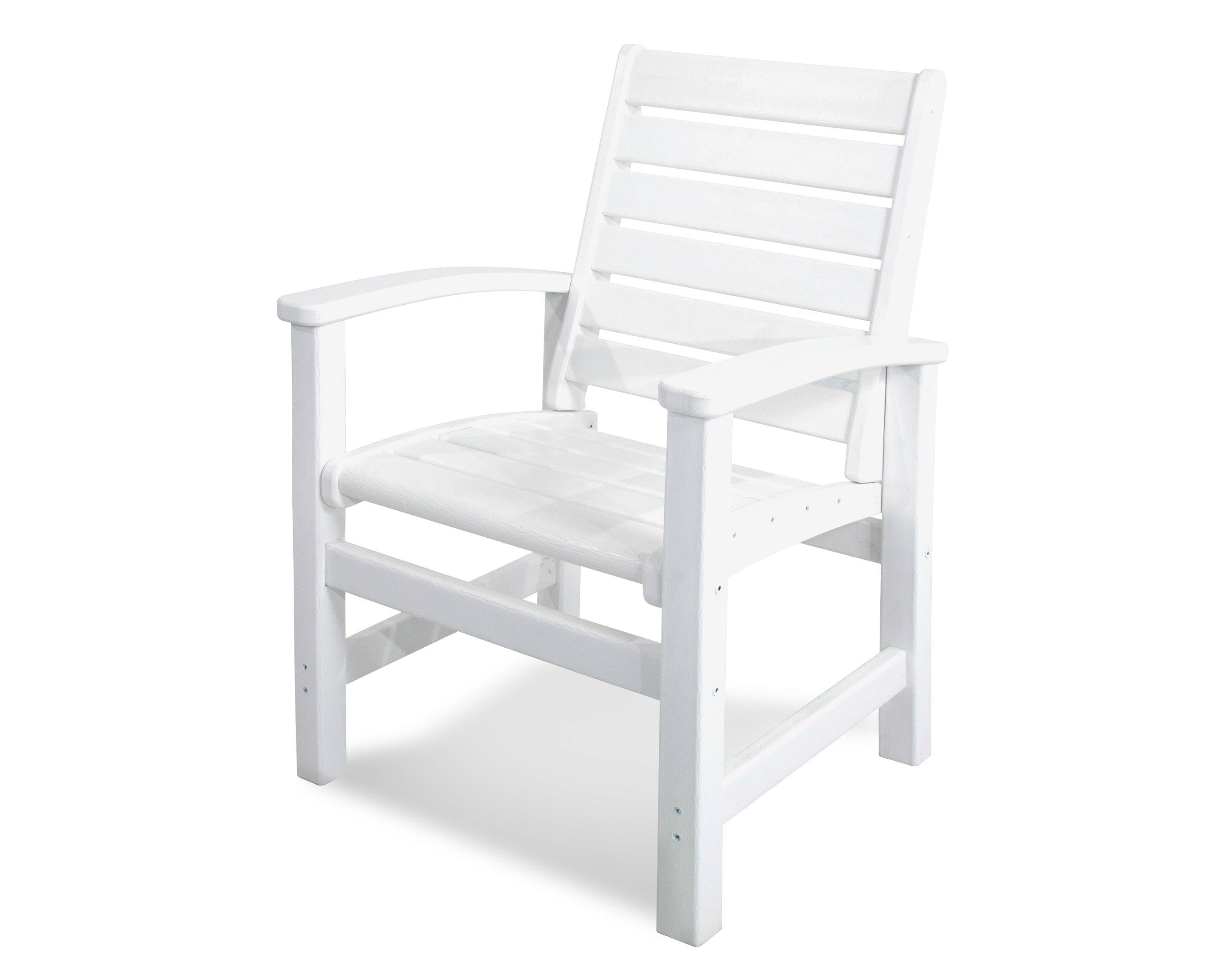 POLYWOOD® Signature Dining Chair in White