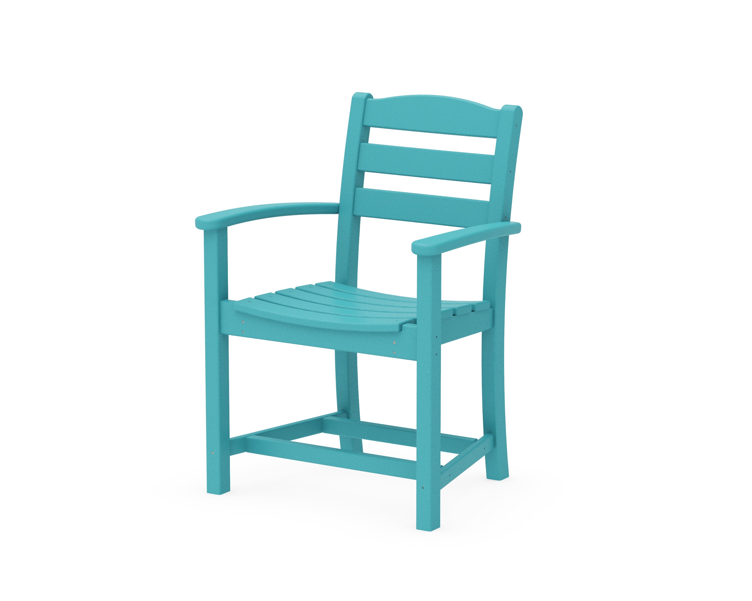 POLYWOOD® La Casa Café Dining Arm Chair in Aruba