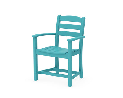POLYWOOD® La Casa Café Dining Arm Chair in Aruba
