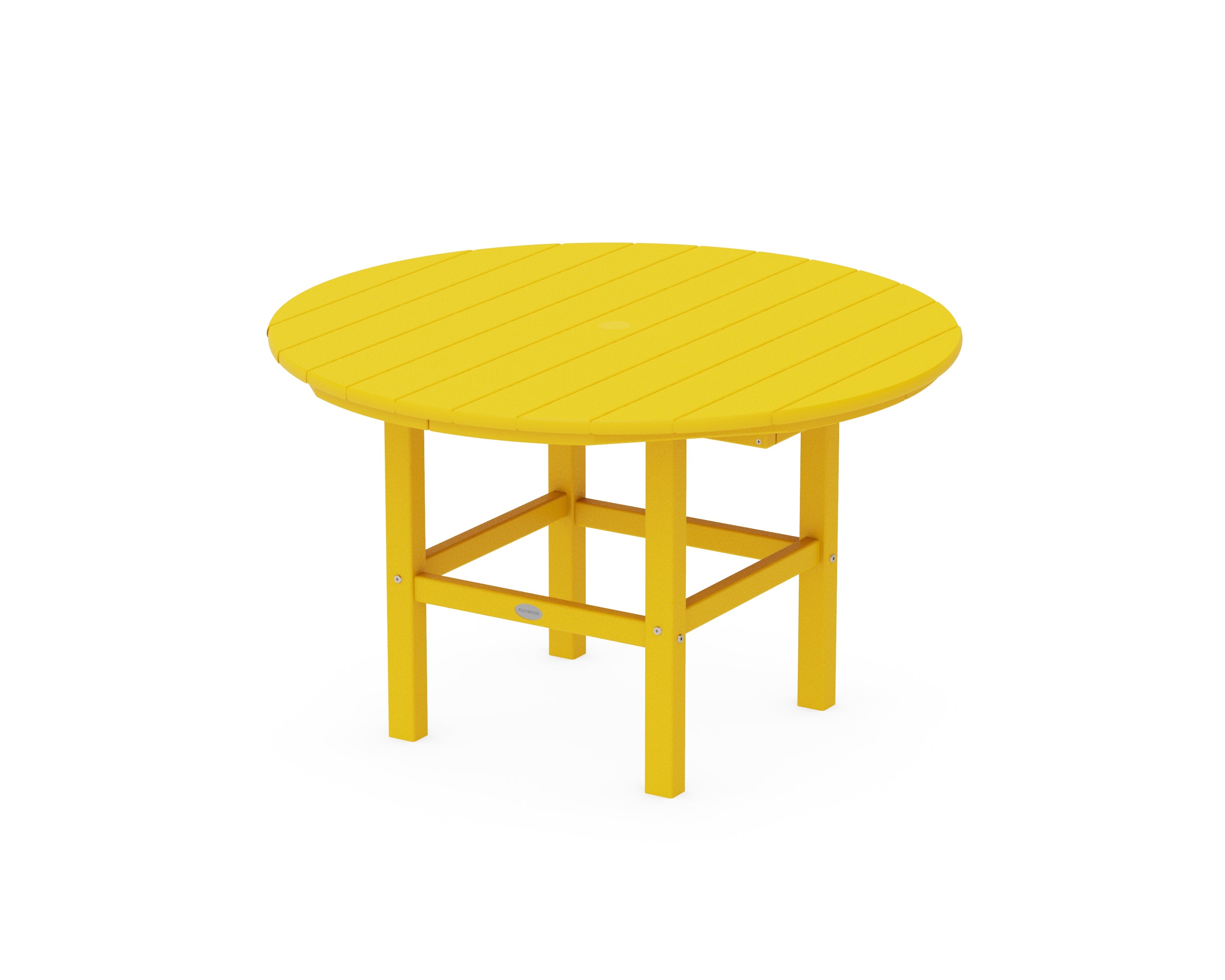 POLYWOOD® Kids 37" Dining Table in Lemon