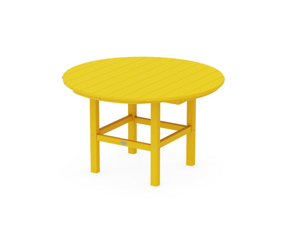 POLYWOOD® Kids 37" Dining Table in Lemon