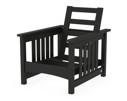 POLYWOOD® Club Mission Chair Frame in Black