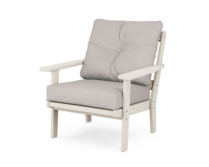 POLYWOOD® Oxford Deep Seating Chair in Sand / Dune Burlap