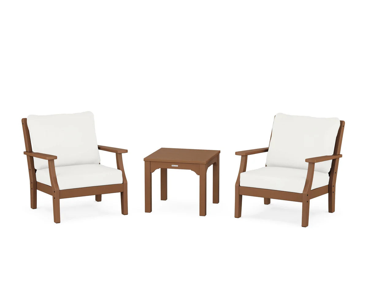 Chinoiserie 3-Piece Deep Seating Set