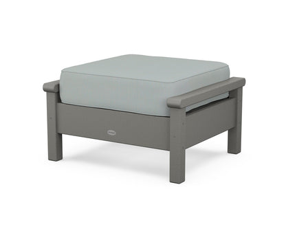 POLYWOOD® Harbour Deep Seating Ottoman in Slate Grey / Spa