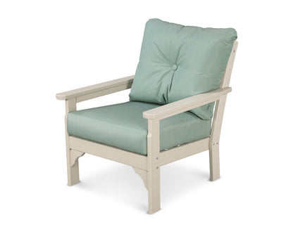 POLYWOOD® Vineyard Deep Seating Chair in Sand / Spa