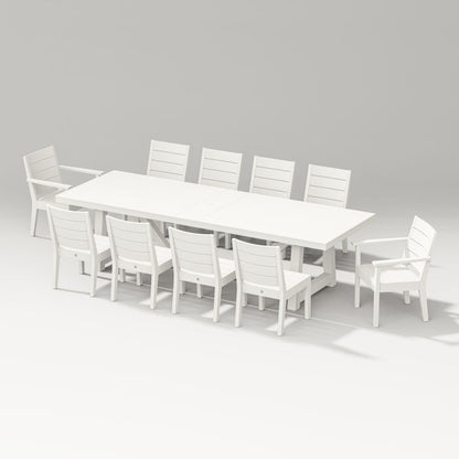 Latitude 11-piece A-frame Table Dining Set