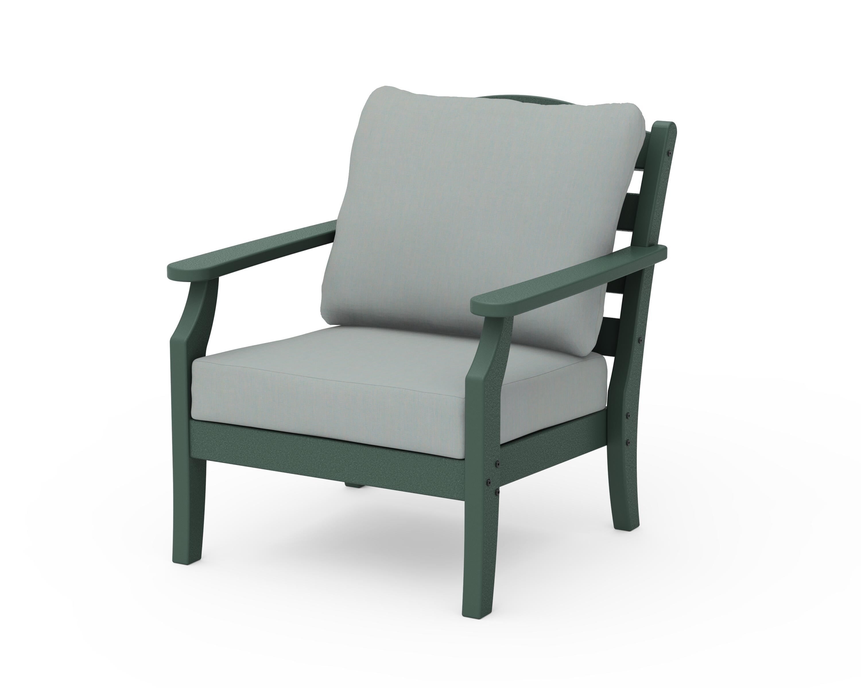 Draper James™ by  POLYWOOD® Savannah Deep Seating Chair in Green / Spa