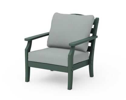 Draper James™ by  POLYWOOD® Savannah Deep Seating Chair in Green / Spa