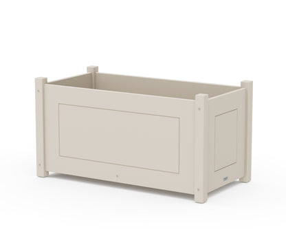 Country Living Country Living Large Rectangle Double Planter Box in Sand