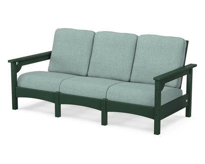 POLYWOOD® Club Sofa in Green / Glacier Spa