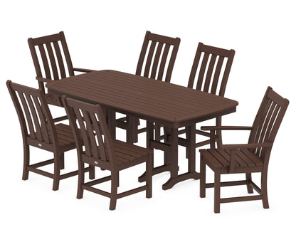 POLYWOOD® Vineyard 7-Piece Dining Set in Mahogany