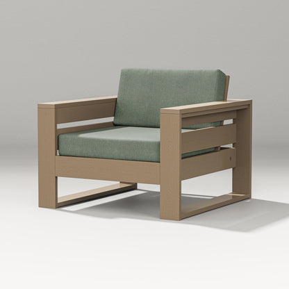 PW Designer Series Latitude Lounge Chair in Vintage Sahara / Cast Sage