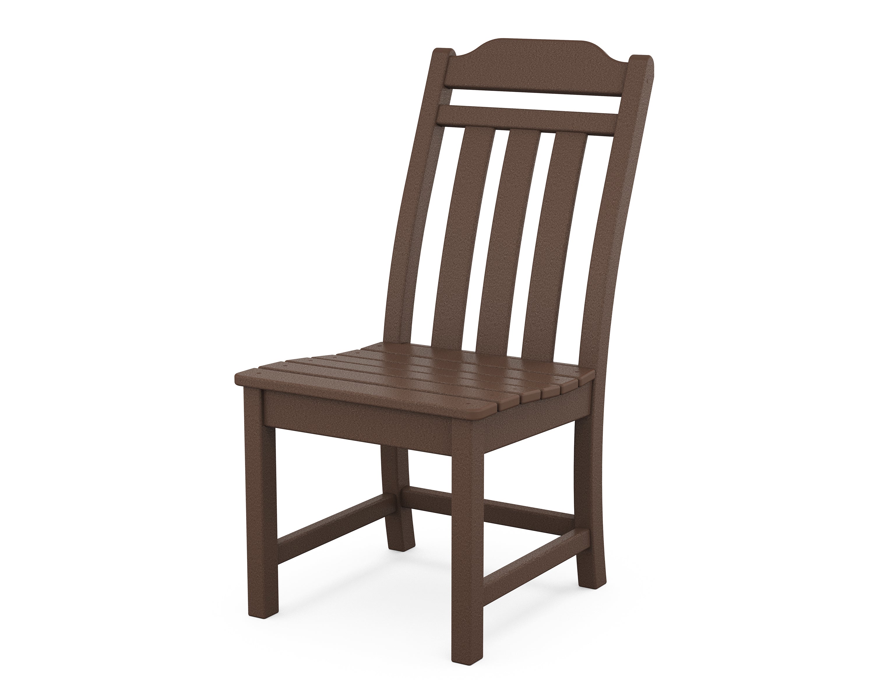 Country Living Cottage Dining Side Chair in Mahogany