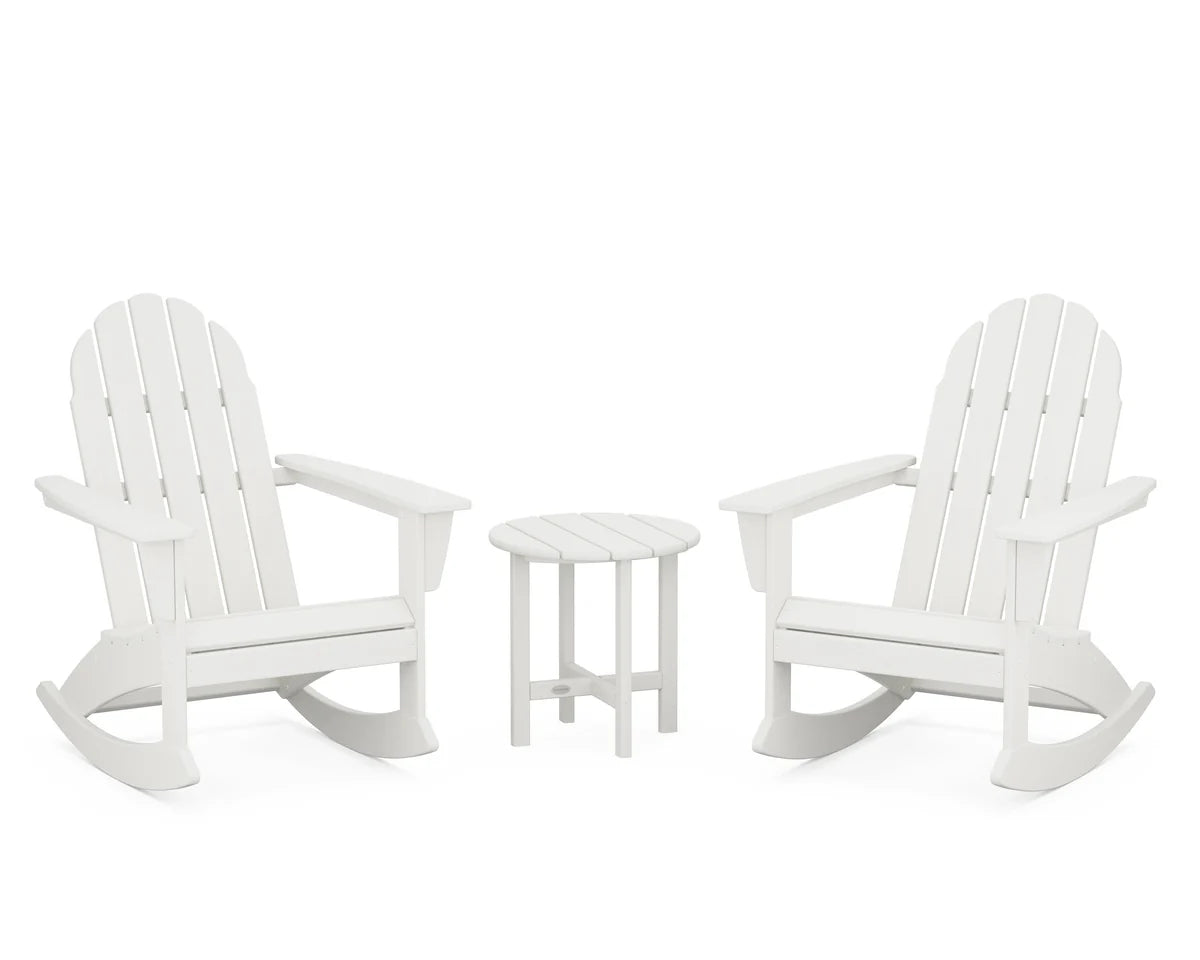 Vineyard 3-Piece Adirondack Rocking Chair Set