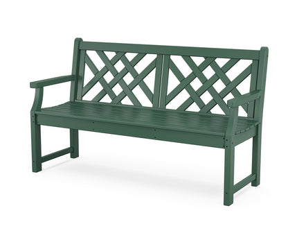 Country Living Wovendale 60" Bench in Green