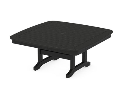 POLYWOOD® Nautical 44" Conversation Table in Black