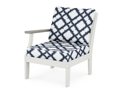 Braxton Modular Left Arm Chair - White