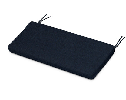 Martha Stewart by POLYWOOD® Chinoiserie Bench Seat Cushion in Marine Indigo