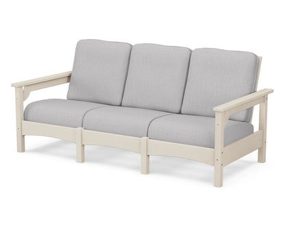 POLYWOOD® Club Sofa in Sand / Granite