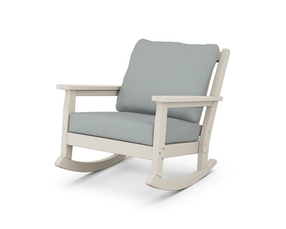 Chippendale Deep Seating Rocking Chair - Sand