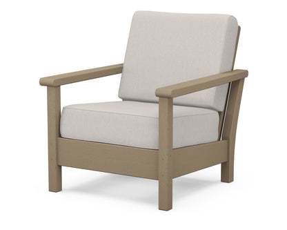 POLYWOOD® Harbour Deep Seating Chair in Vintage Sahara / Cast Ash