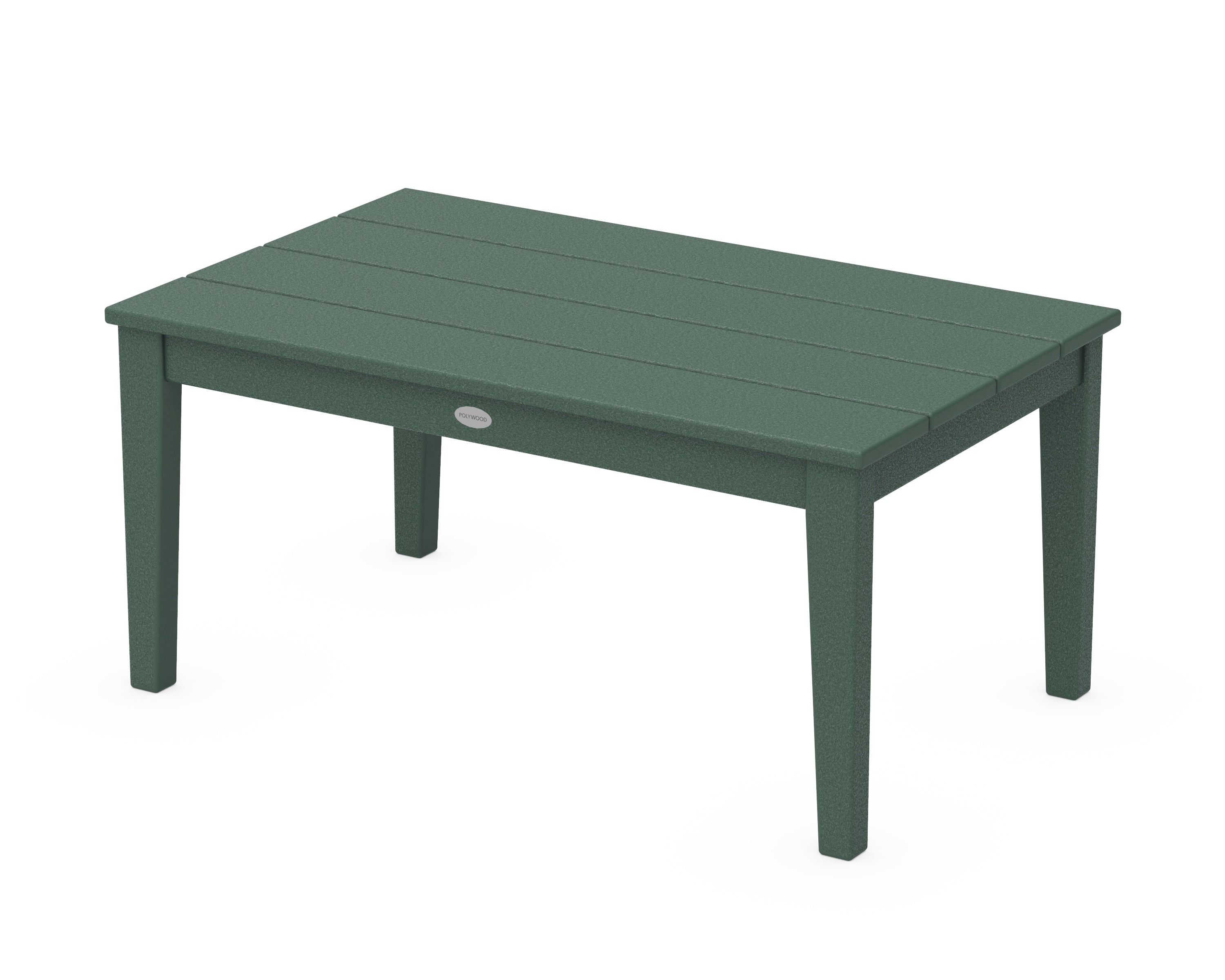 POLYWOOD® Newport 22" x 36" Coffee Table in Green