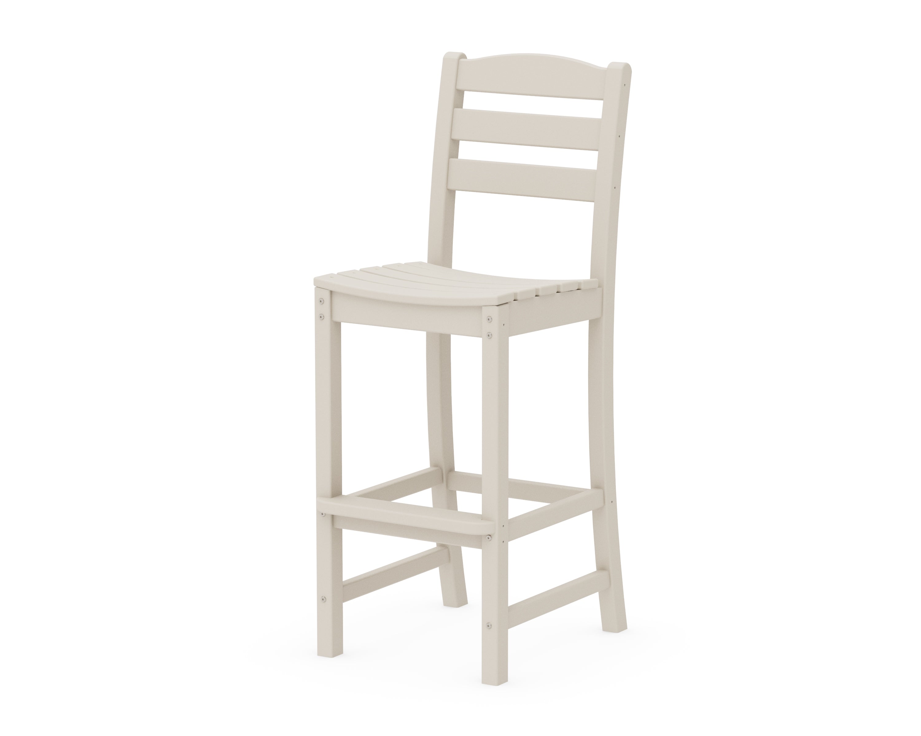 POLYWOOD® La Casa Café Bar Side Chair in Sand