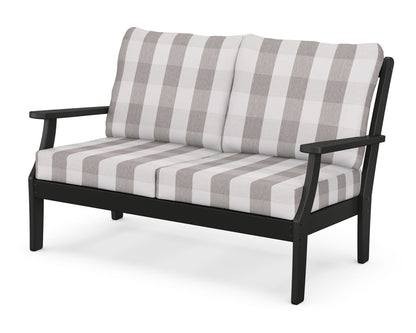 Braxton Deep Seating Loveseat - Black
