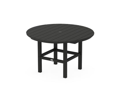 POLYWOOD® Kids 37" Dining Table in Black