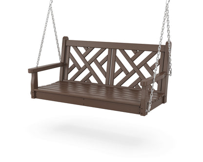 POLYWOOD® Chippendale 48" Swing in Mahogany