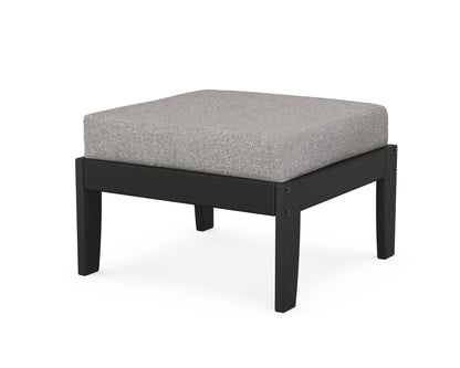 Unbranded Modular Ottoman - Classic in Black / Grey Mist