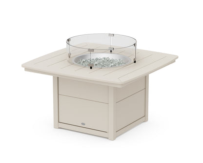 POLYWOOD® Nautical 42" Fire Pit Table in Sand