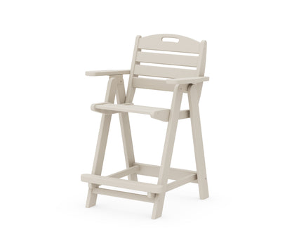POLYWOOD® Nautical Counter Chair in Sand