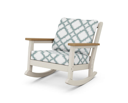 Chippendale Deep Seating Rocking Chair - Sand